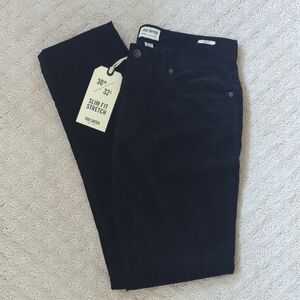 Todd Snyder Men's Navy Corduroy Pants
